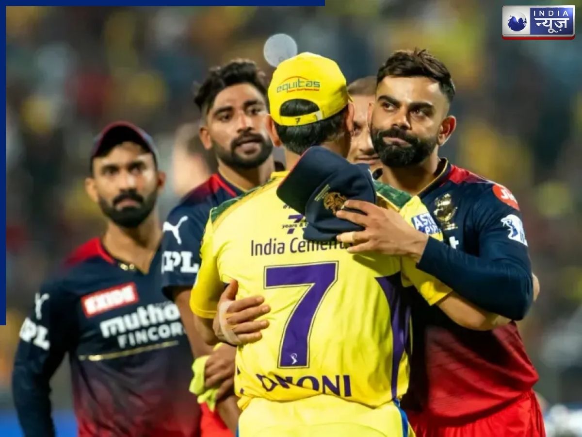 CSK VS RCB - Photo Gallery
