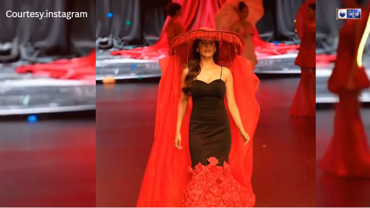 Isha Malviya का रैंप पर ‘बिग हैट’ आउटफिट में बिखेरा अपना जलवा, कातिलाना वॉक ने बनाया सबको दीवाना, देखें वीडियो! - Photo Gallery