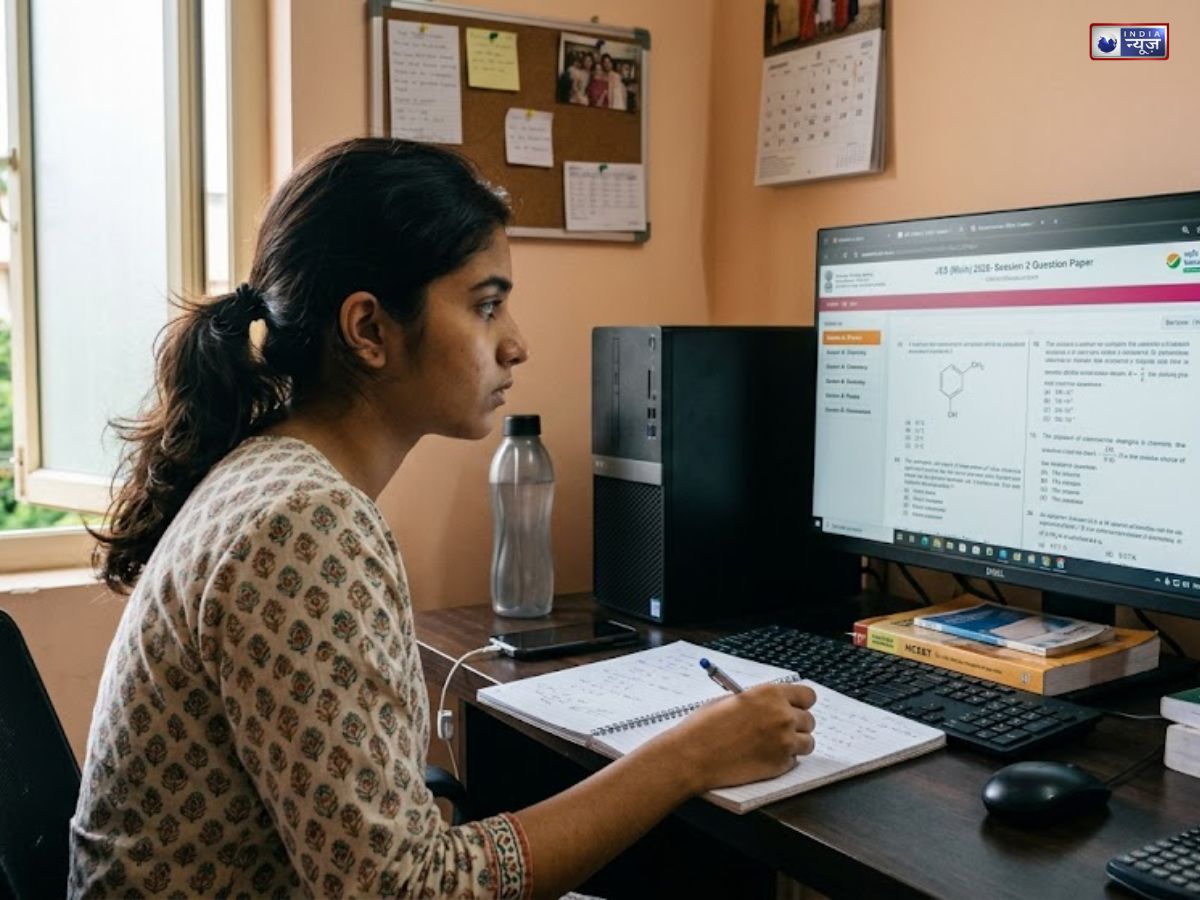 JEE Main 2026 Session 2: जेईई मेंस सेशन 2 क्वेश्चन पेपर कल होगा जारी, ऐसे करें चेक, आंसर-की पर है ये अपडेट