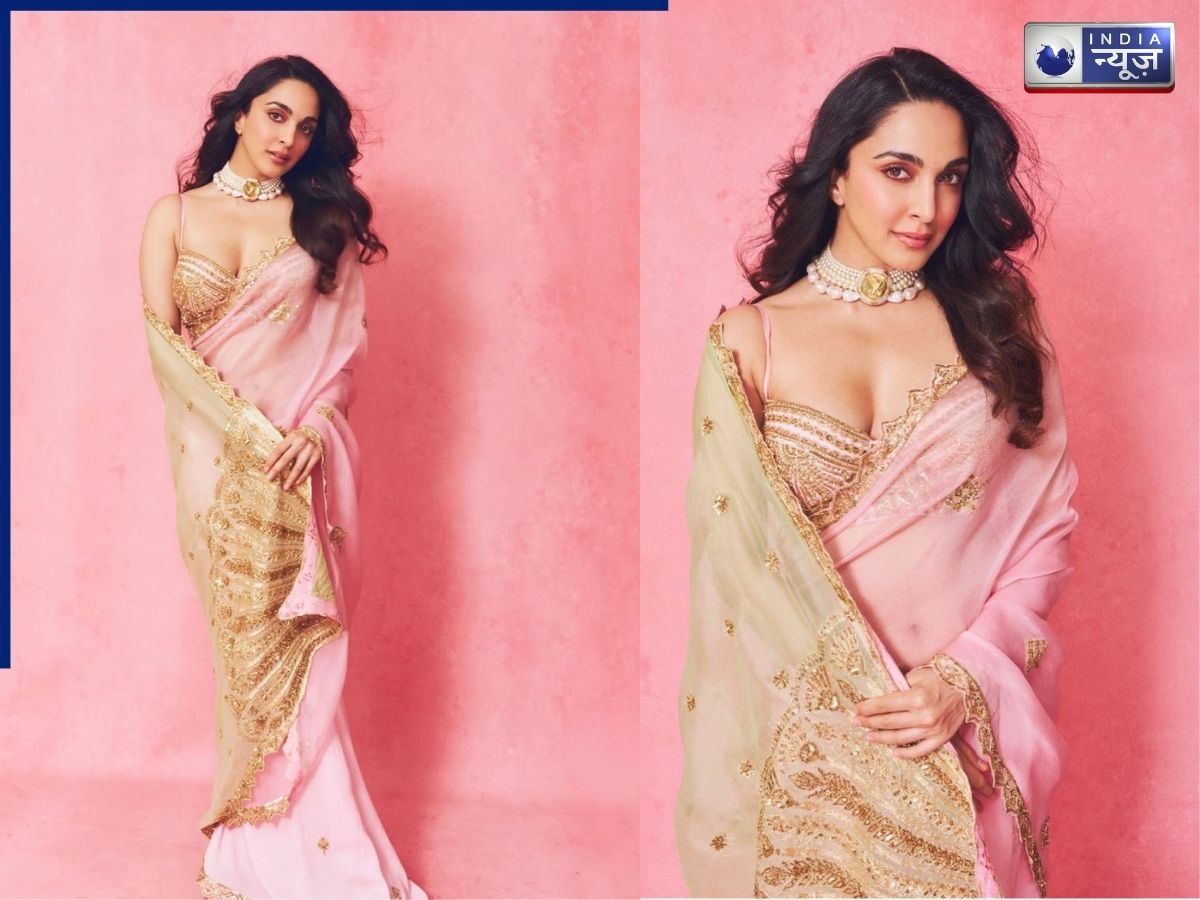 How much does Kiara Advani's saree cost? - Photo Gallery