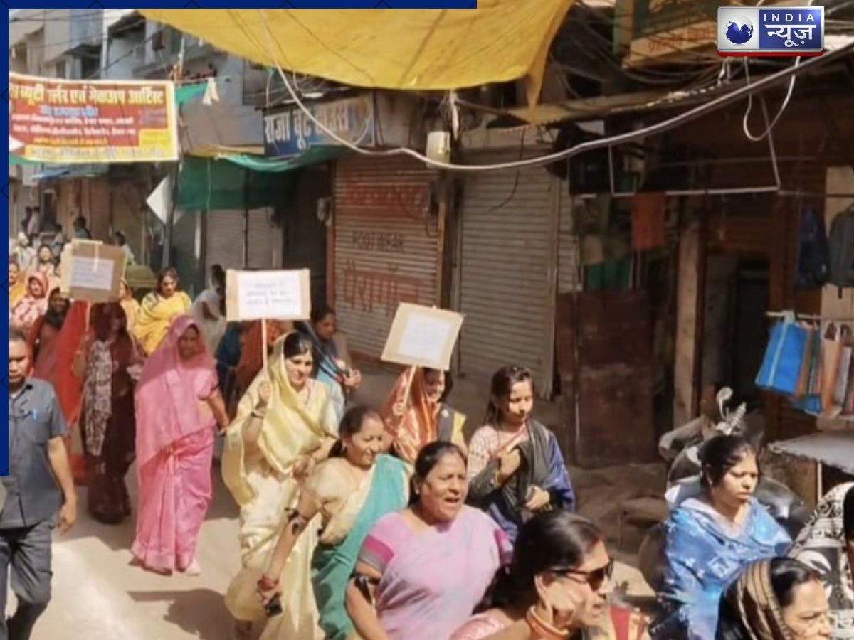 MP: ‘हम अपना अधिकार मांगते, नहीं किसी से भीख मांगते’, मैहर में जन आक्रोश रैली में उमड़ा महिलाओं का सैलाब