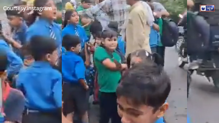 दौराला में पलटी सेंट मैरी एकेडमी की स्कूल बस, चीख-पुकार के बीच ग्रामीणों ने बचाई मासूमों की जान, देखें वीडियो!