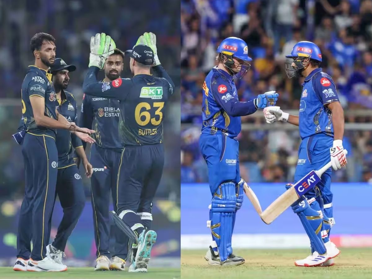 MI vs GT Head to head - Photo Gallery