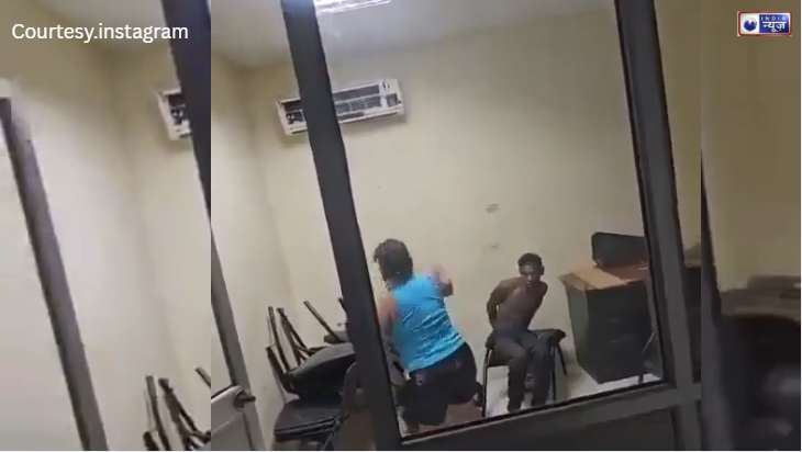 थाने में हुआ ‘ऑन द स्पॉट’ इंसाफ, बेटे की चोरी पर पुलिस ने मां को बुलाया, थाने पहुंचते ही मां ने कर दी बेटे की धुनाई!