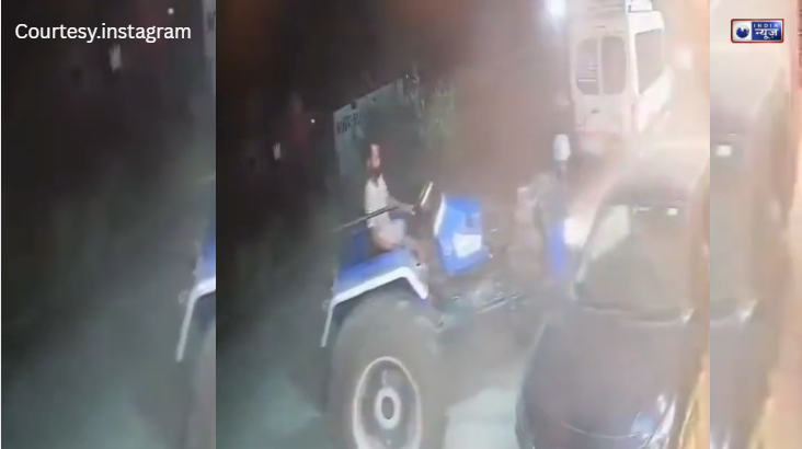 नैनीताल में ‘ट्रैक्टर’ बना मौत का हथियार, कार में खाना खा रहे दोस्तों पर 5 बार चढ़ाया ट्रैक्टर, सीसीटीवी में कैद हुई ‘मर्डर’ की लाइव कोशिश!