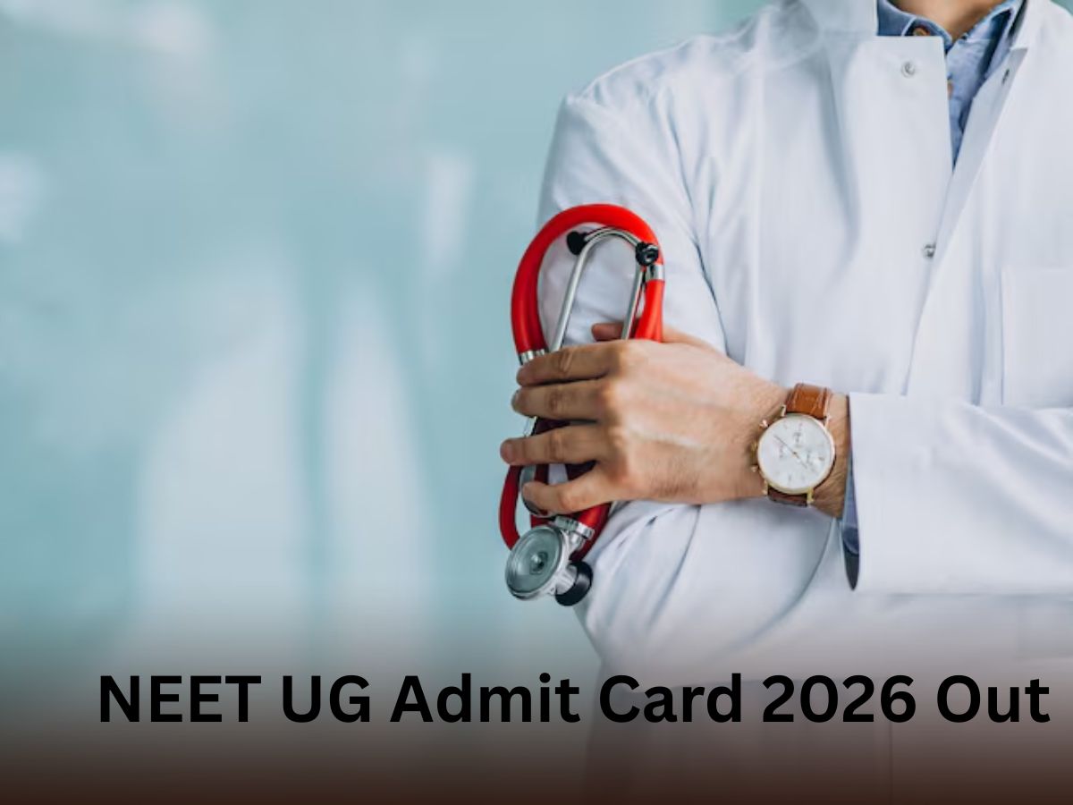 NEET UG Admit Card 2026:  जारी हो गया NEET UG का एडमिट कार्ड, neet.nta.nic.in से ऐसे करें डाउनलोड