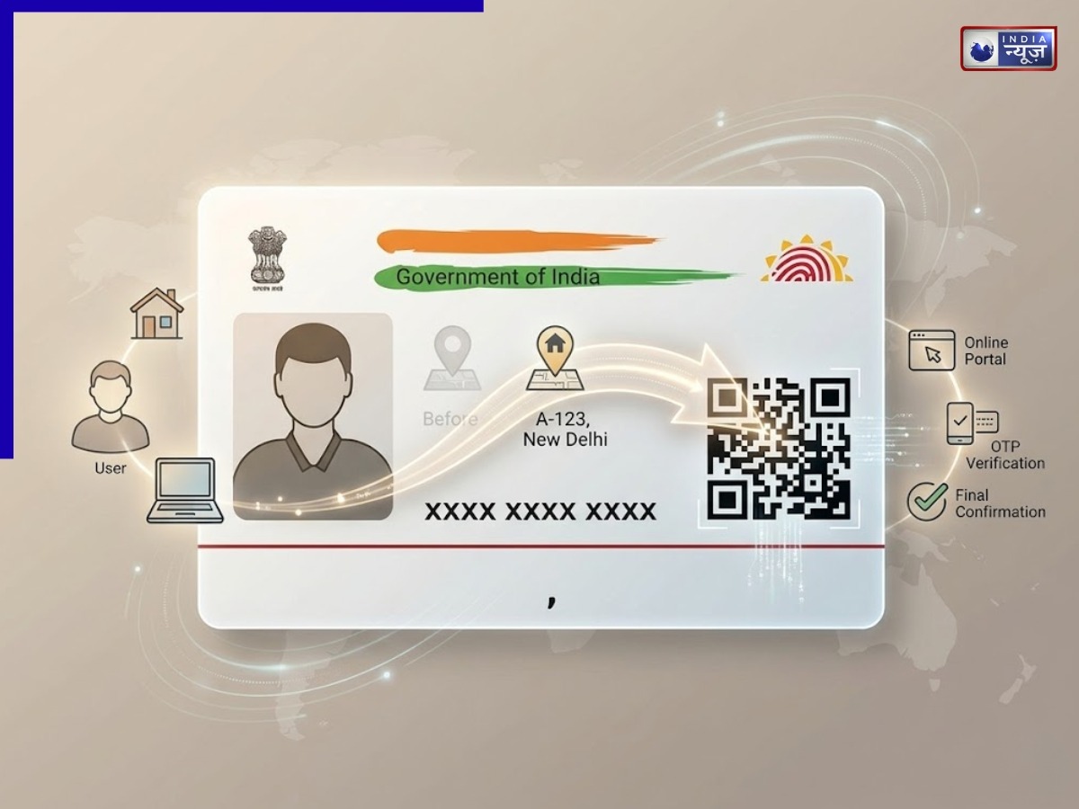 Aadhaar Address Update: एड्रेस प्रूफ की टेंशन खत्म, अब बिना कागजों के घर बैठे ऐसे बदलें अपना आधार एड्रेस
