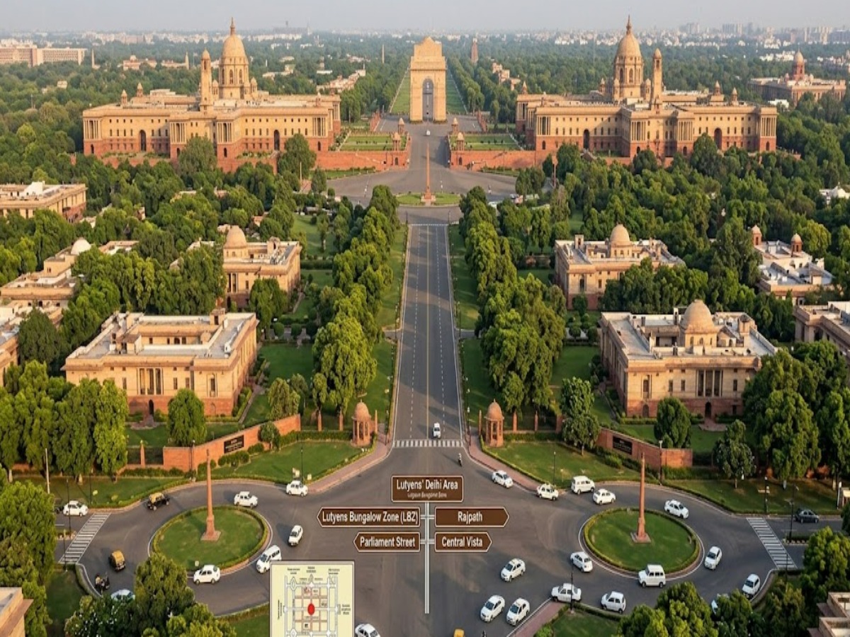 Lutyens' Delhi is the country's most posh and powerful area. - Photo Gallery