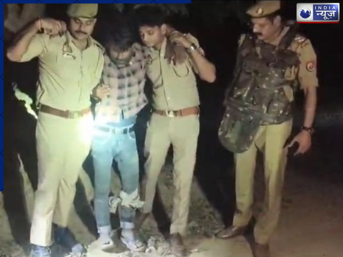 UP Police का रिटर्न गिफ्ट: वर्दी पर गोली चलाने वाले इनामी गैंगस्टर को दबोचा, साथी फरार, इलाके में मचा हडकंप!