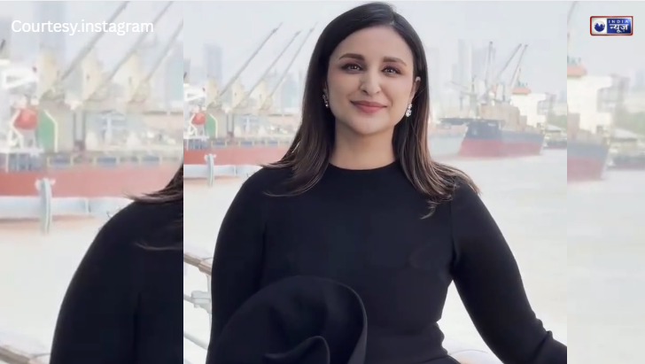 Parineeti Chopra का ‘ऑल ब्लैक’ अवतार वायरल, स्टाइलिश फ्रॉक ड्रेस और खुले बालों में ढाया कहर, क्या देखा अपने लुक?