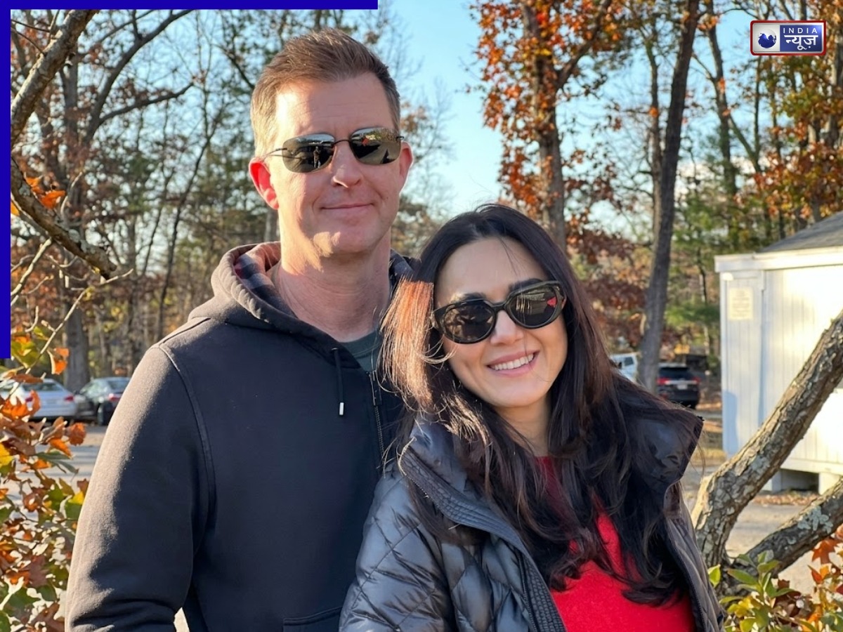 Preity Zinta with her husband - Photo Gallery