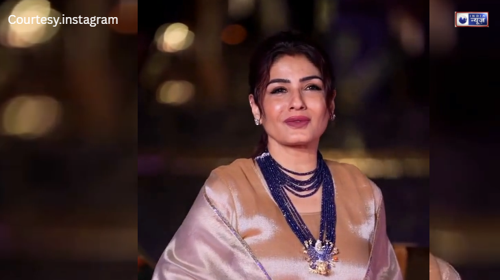 माता रानी नेकलेस के साथ लपेटी बेशकीमती ‘स्नेक वॉच’, Raveena Tandon के एक्सेसरीज कलेक्शन ने सोशल मीडिया पर मचाई धूम!