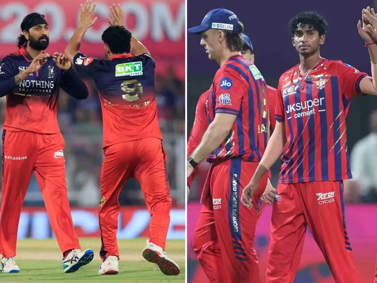 RCB vs LSG head to head - Photo Gallery