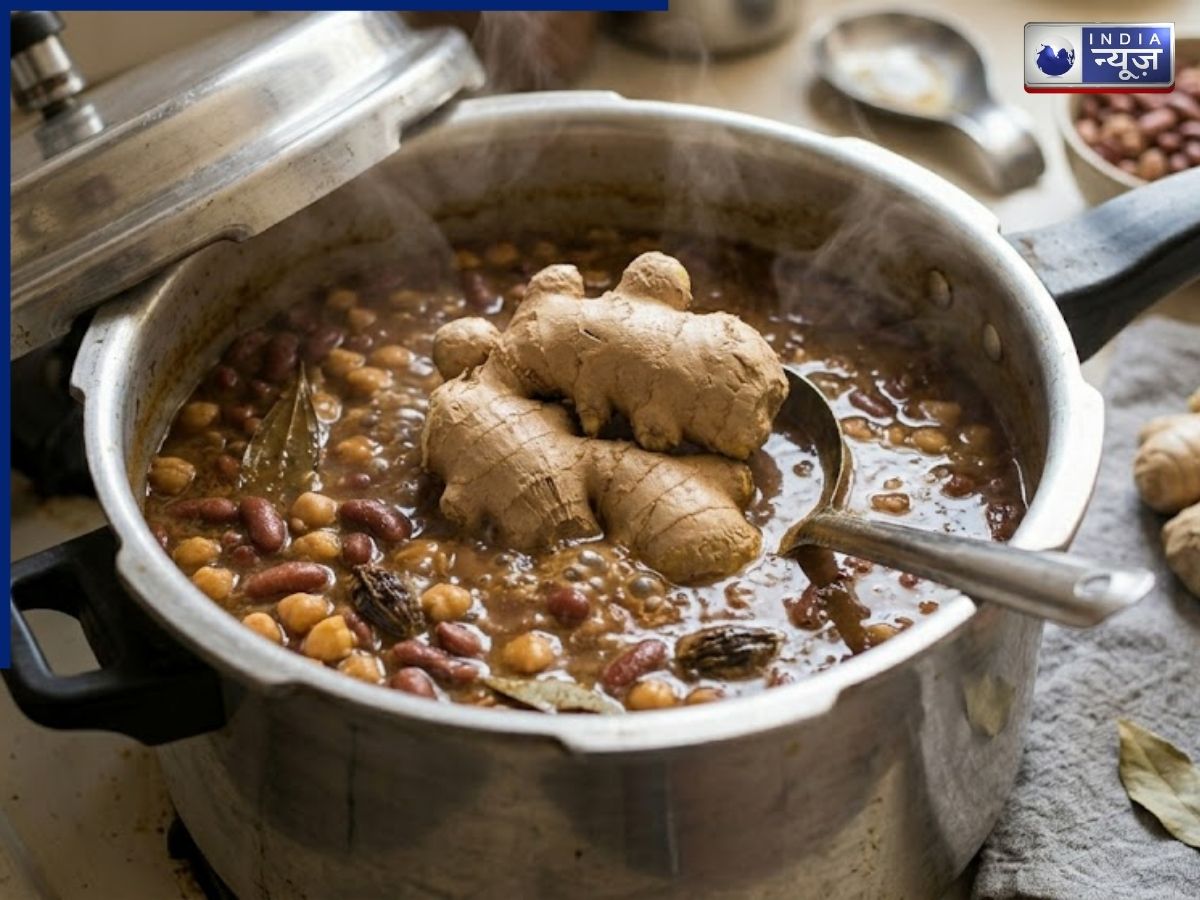 How to use ginger to soften kidney beans and chickpeas? - Photo Gallery