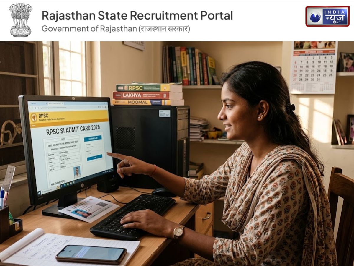 RPSC SI Admit Card 2026 Released: आरपीएससी एसआई एडमिट कार्ड जारी, इस Direct Link से करें डाउनलोड