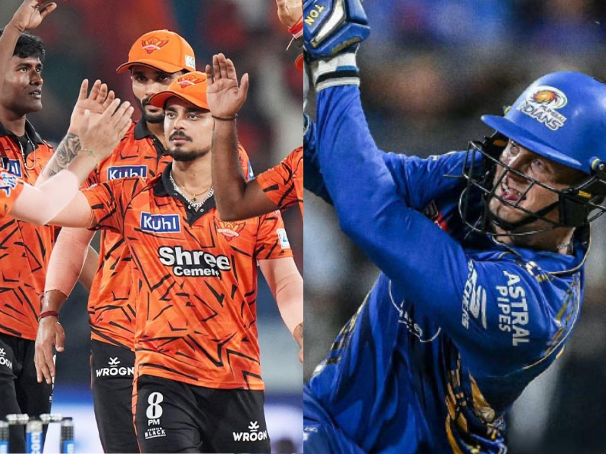 Ryan Rickelton Vs SRH - Photo Gallery