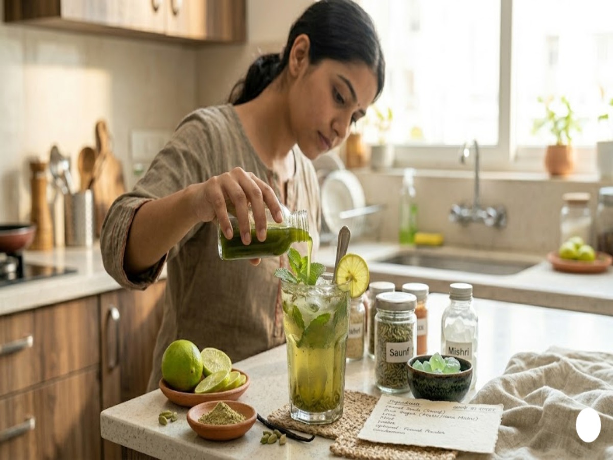 An Easy Method to Prepare Saunf Sharbat - Photo Gallery