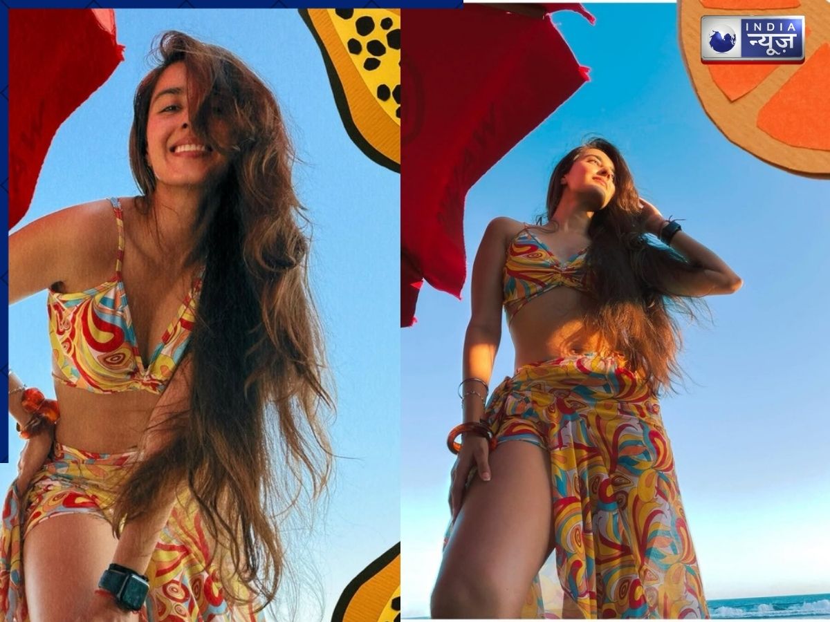 Simrat Kaur's bikini look went viral rapidly. - Photo Gallery