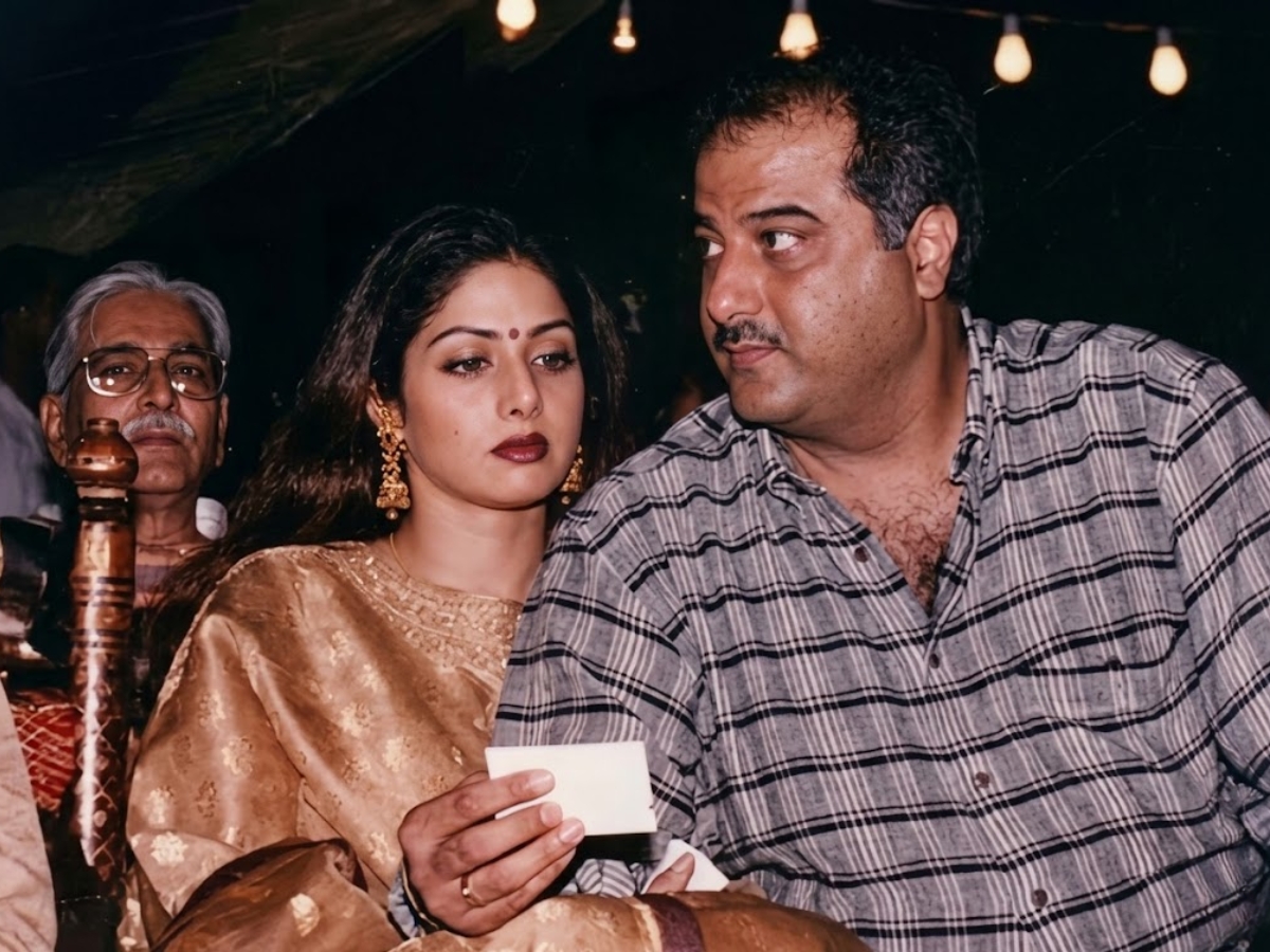 Sridevi and boney kapoor - Photo Gallery