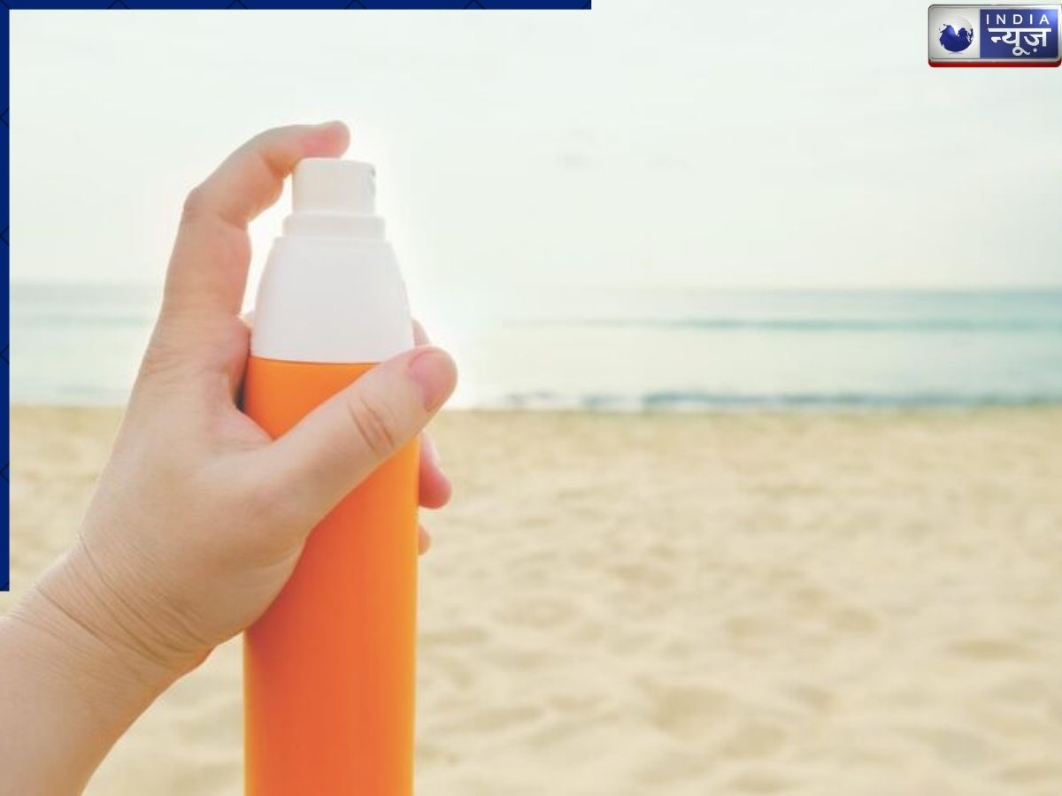 Use sunscreen spray during the summer. - Photo Gallery