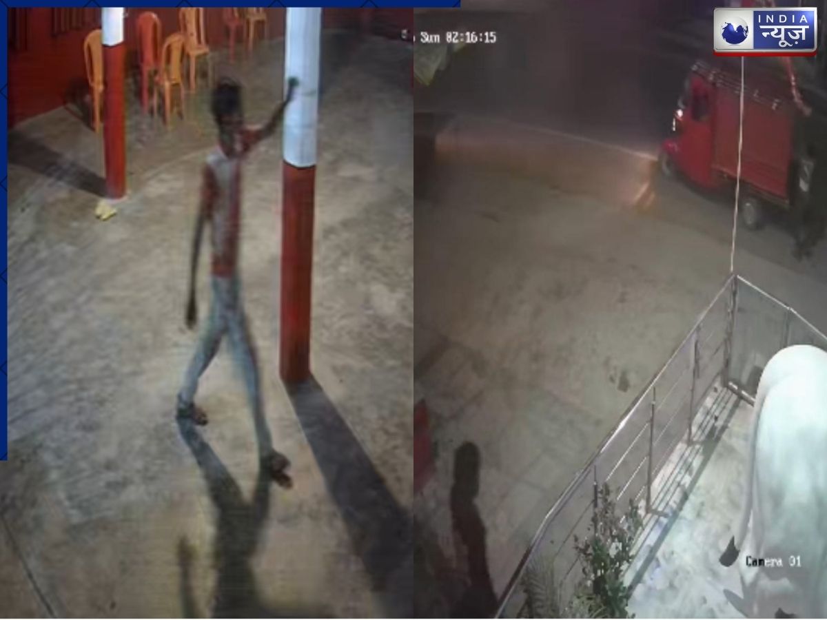 बाबा भद्रेश्वर नाथ मंदिर को चोरों ने बनाया निशाना, सामान अधिक हुआ तो फोन कर साथियों को बुलाया फिर…