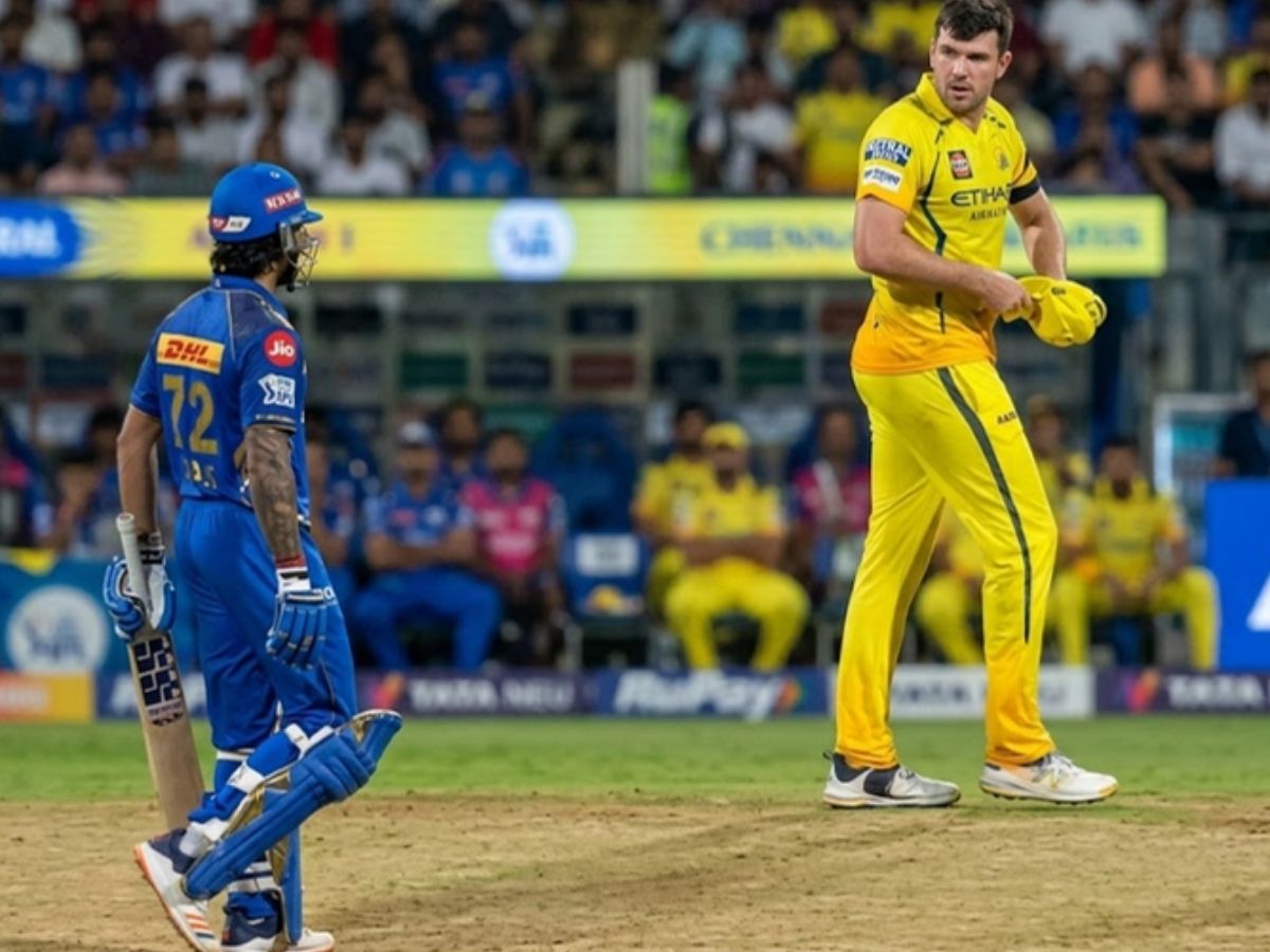 MI vs CSK: बीच मैदान में गरमागरमी, तिलक वर्मा विदेशी प्लेयर से उलझे, सूर्या ने शांत कराया मामला, VIDEO