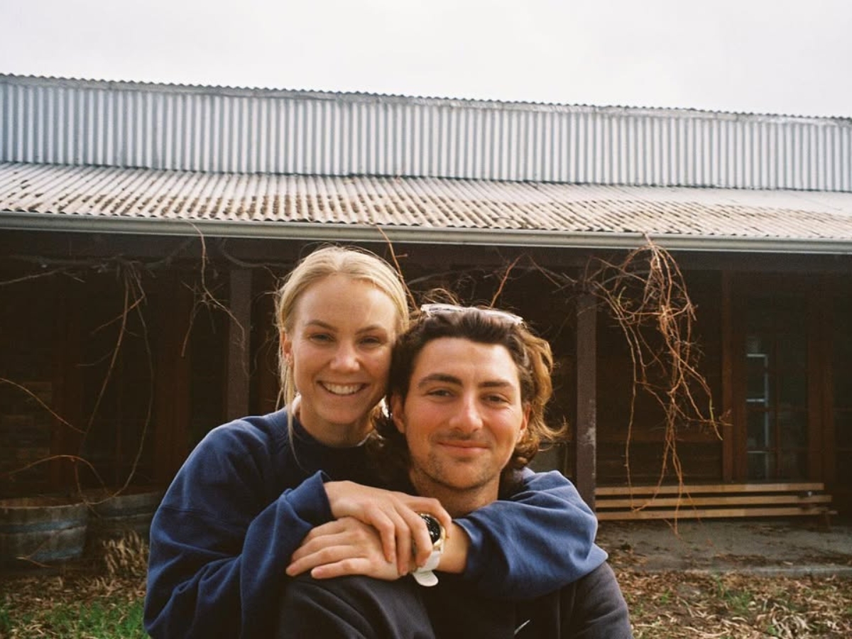 Tim David and his wife Stephanie Kershaw - Photo Gallery