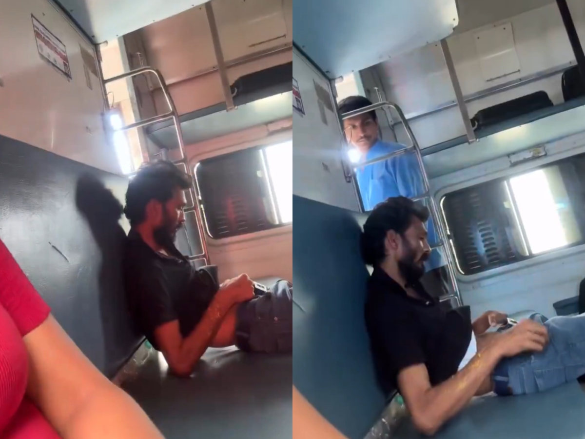 Viral Video: ट्रेन में युवक की गंदी हरकत, लड़की के बगल में बैठकर पहले टी-शर्ट किया ऊपर, फिर… वीडियो देख गुस्सा आ जाएगा!