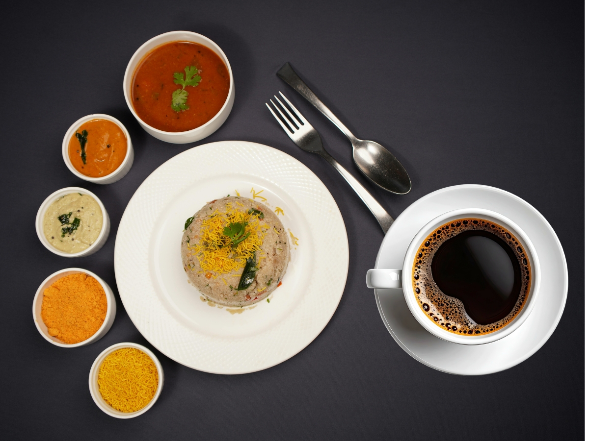 upma and coffee - Photo Gallery