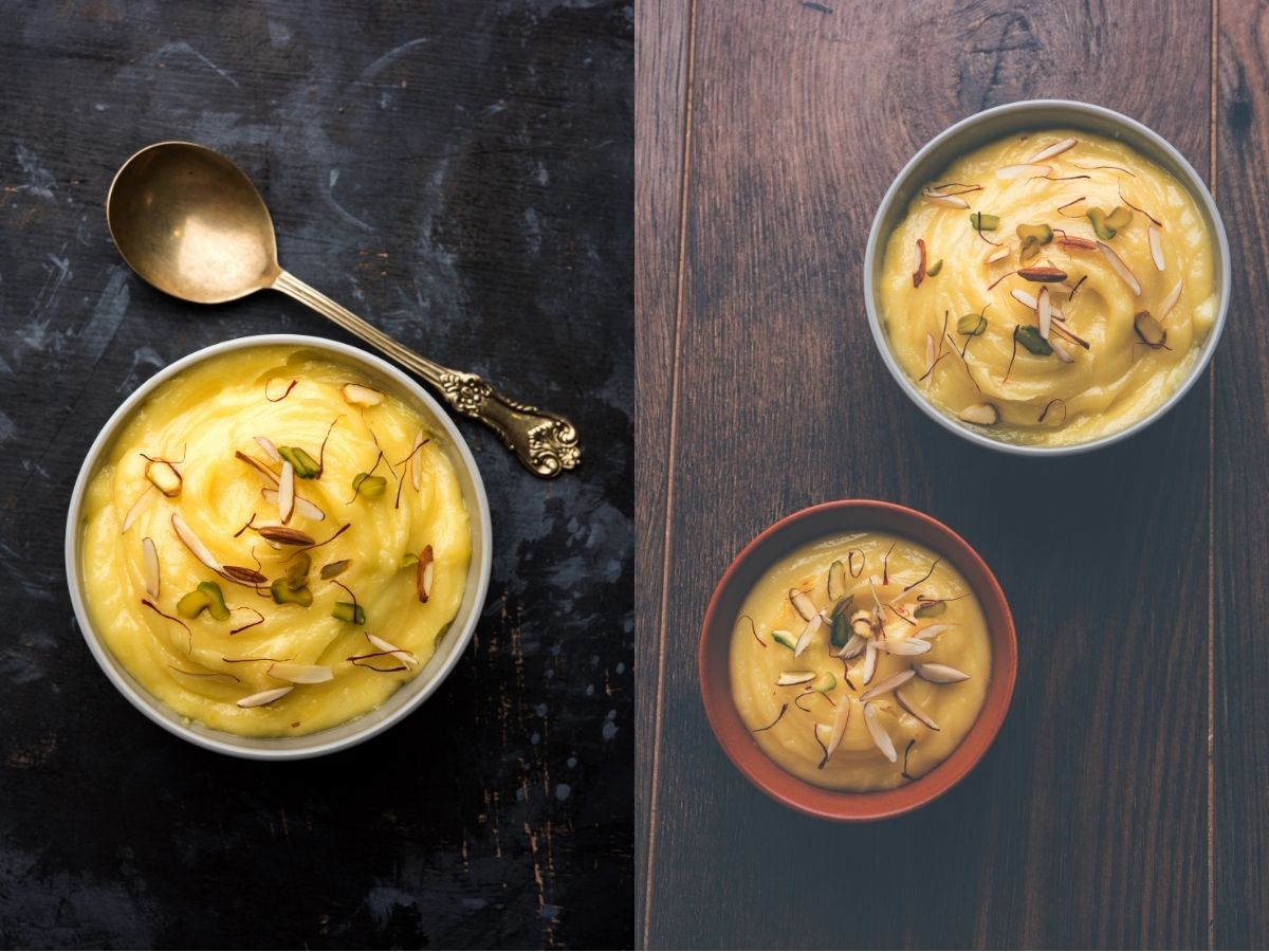 Use of dry fruits and saffron in sweet - Photo Gallery