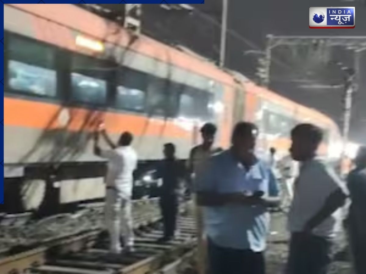 पुणे में बड़ा हादसा, वंदे भारत एक्सप्रेस डायमंड क्रॉसिंग पटरी से उतरी, यात्री सुरक्षित