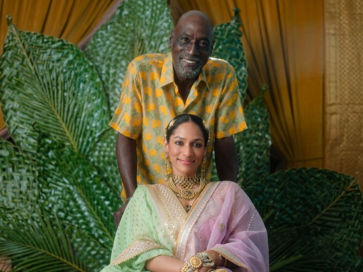 Vivian Richards With His Daughter - Photo Gallery