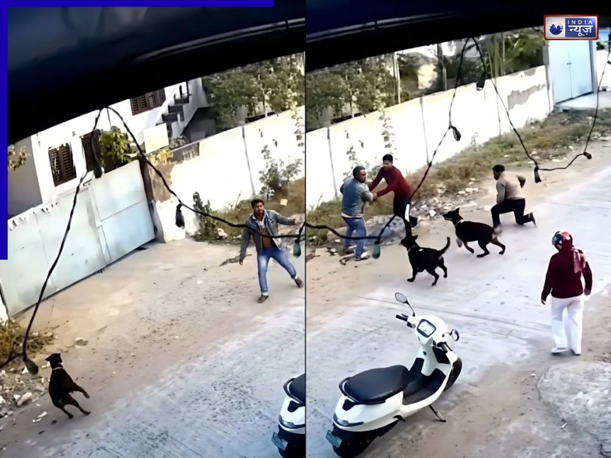 चोरी ऊपर से सीनाजोरी! स्कूटी पर बैठी बेटी पर हमले के लिए दौड़े पालतू कुत्ते, पिता ने किया बचाव तो मालिक ने कर दी पिटाई