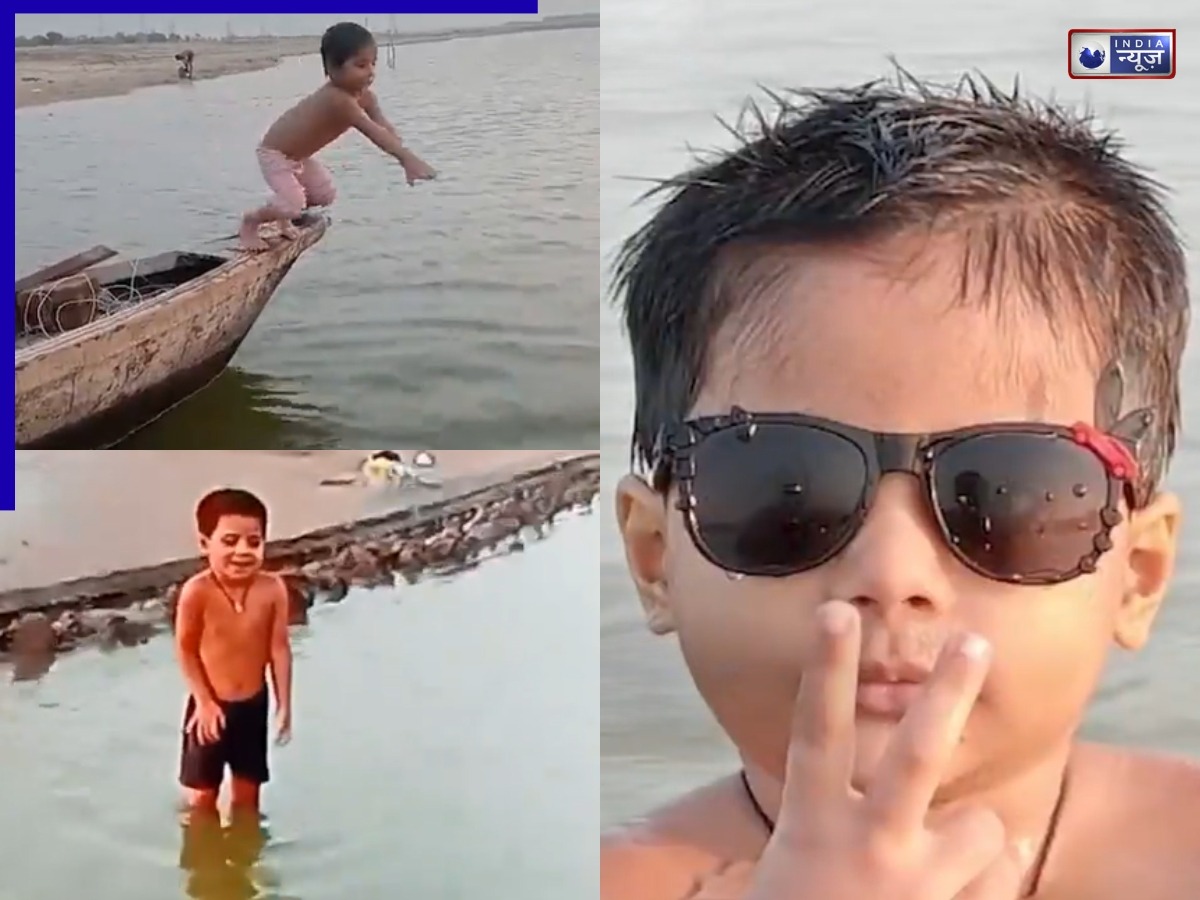 Prayagraj: 4 साल की उम्र और आंखों में बड़े सपने, मात्र 21 मिनट में पार की यमुना नदी, नेशनल स्तर की तैराक बनना चाहती है सत्या