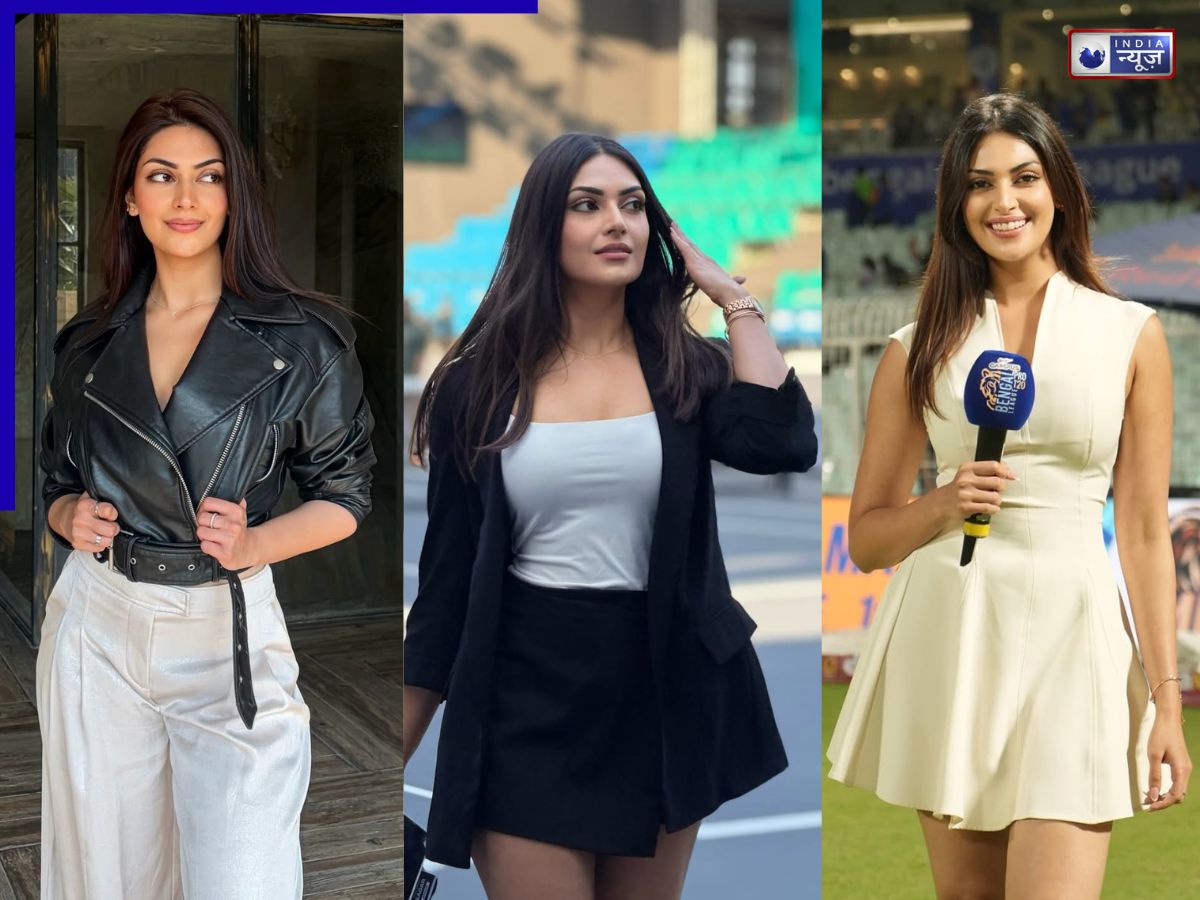 Who is Yesha Sagar: कैमरे में आईं, इंटरनेट पर छाईं… कौन है ये मिस्ट्री एंकर? ग्लैमर लुक्स देख कायल हुए फैंस