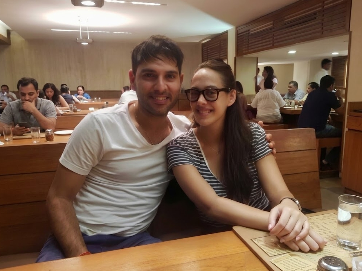 Yuvraj Singh and Hazel Keech first meeting - Photo Gallery