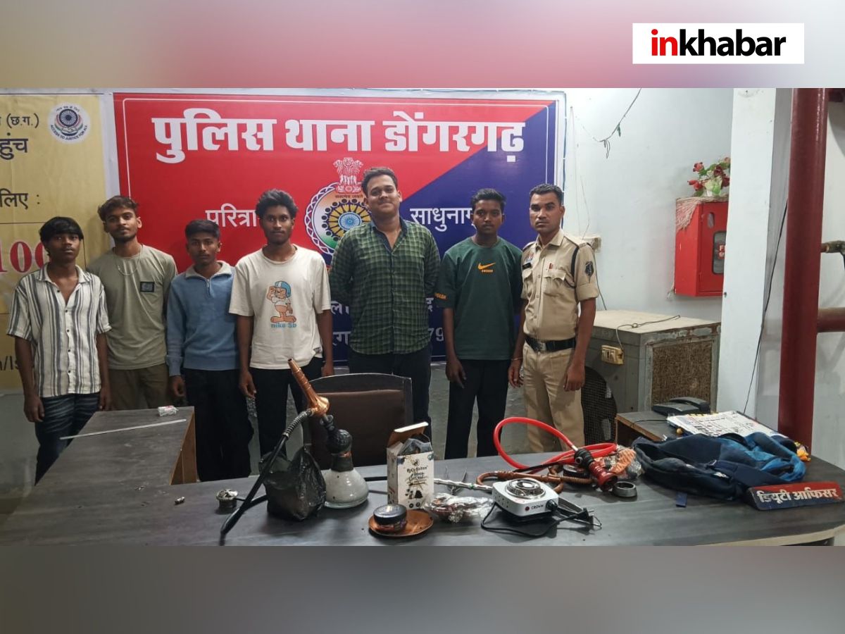 फार्म हाउस पर आधी रात हुई ‘स्ट्राइक’, हुक्के के गुड़गुड़ाते संदिग्ध अवस्था में मिले 6 युवक, आखिर क्या है मामला?