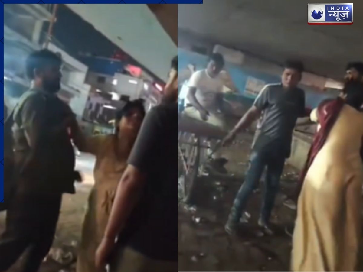 Viral Video: नशे में टुल्ल युवती, बीच सड़क पर गुंडागर्दी और बेशर्मी की हद पार, नशेड़ी महिला का वीडियो वायरल