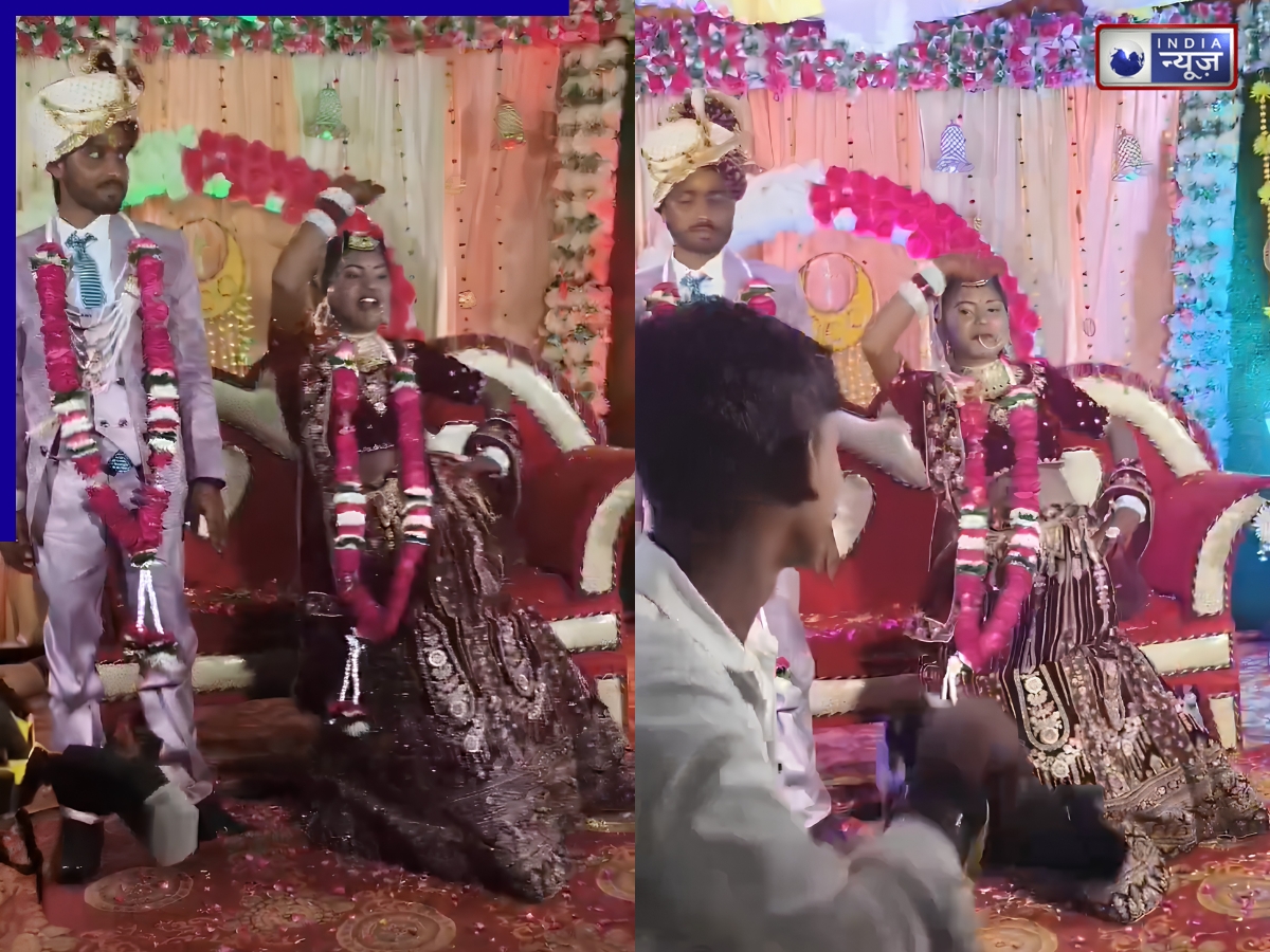 जयमाला के बाद दुल्हन ने लगाए जोरदार ठुमके, डांस देख दूल्हे ने पीट लिया माथा! वीडियो वायरल