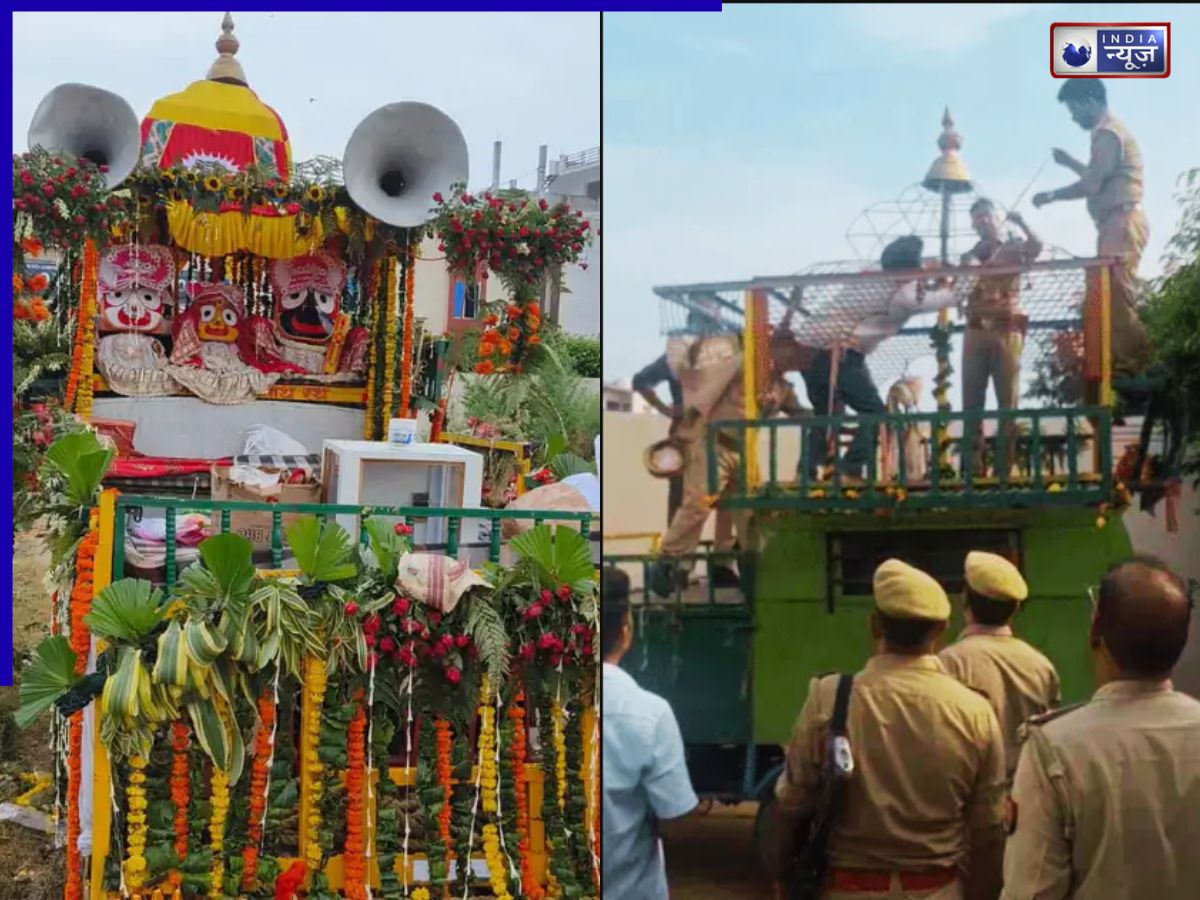 जयकारों के बीच अचानक पसरा मातम… मेरठ में ‘जगन्नाथ रथ यात्रा’ के दौरान हाई-टेंशन तार की चपेट में आया रथ, करंट लगने से 1 की मौत और 10 झुलसे!