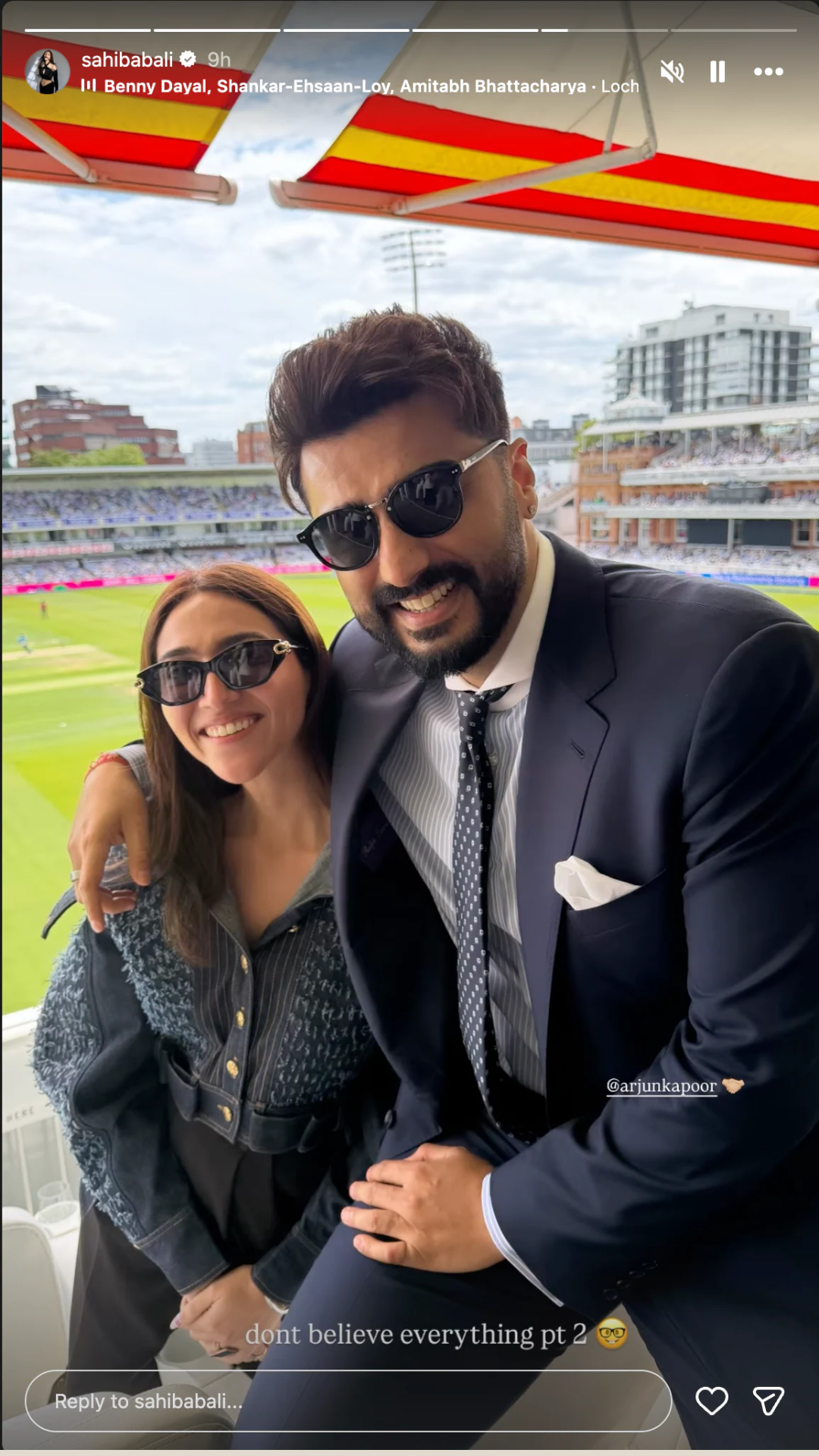 Sahiba Bali post on dating rumors Sahiba Bali post on dating rumors