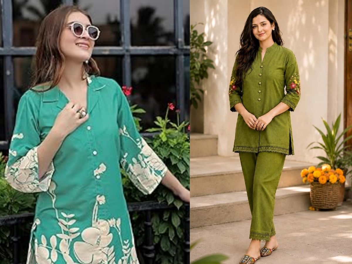green co ord set - Photo Gallery