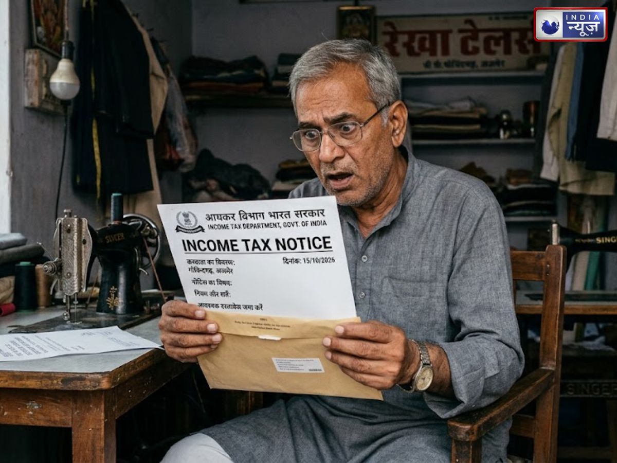 राजस्थान में दर्जी बना अजब करोड़पति, 975 करोड़ का आया टैक्स नोटिस, रह गया दंग