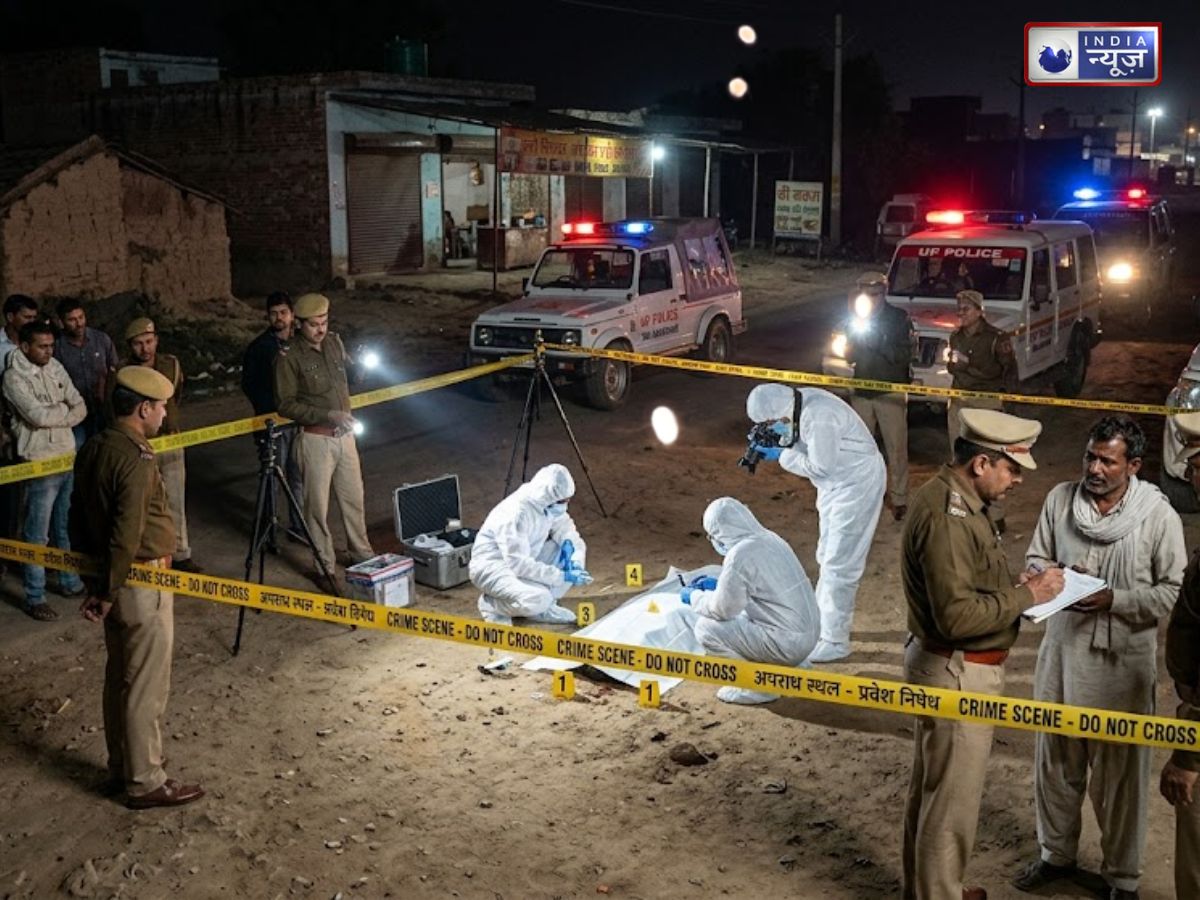 UP Crime: खुर्जा में पत्नी के जाने के बाद किया अफेयर, रात के अंधेरे में फोन करके बुलाया घर और फिर…