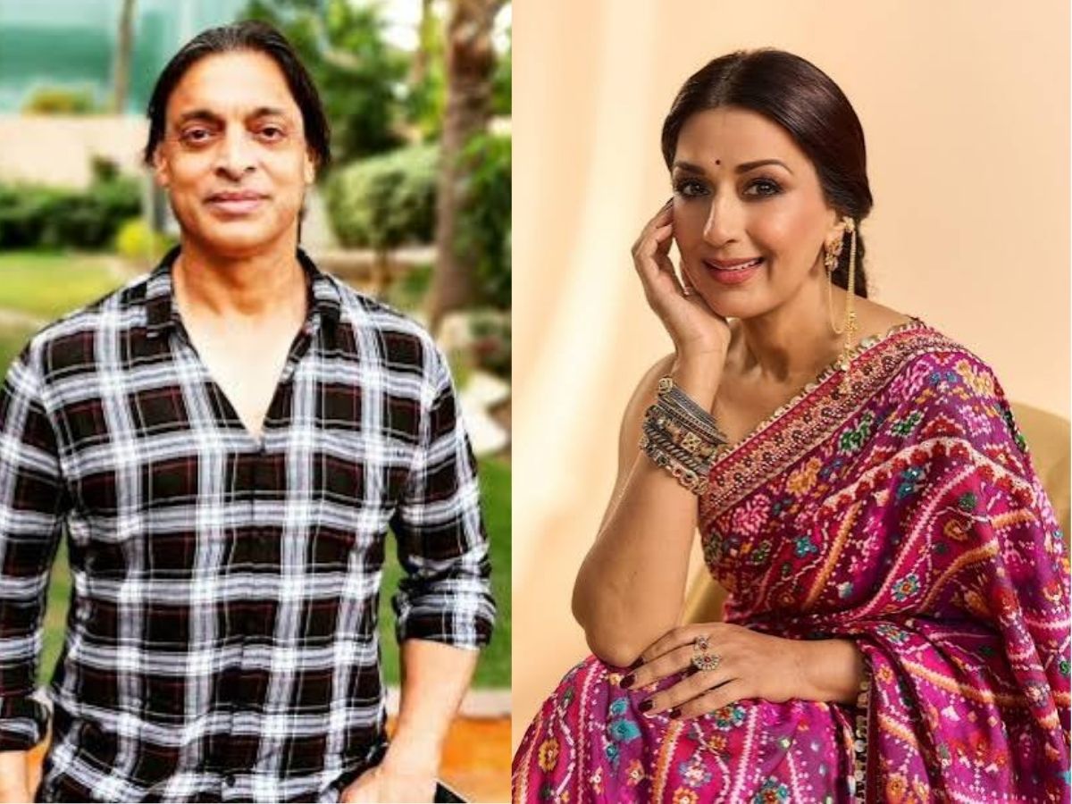 Shoaib Akhtar and Sonali Bendre - Photo Gallery