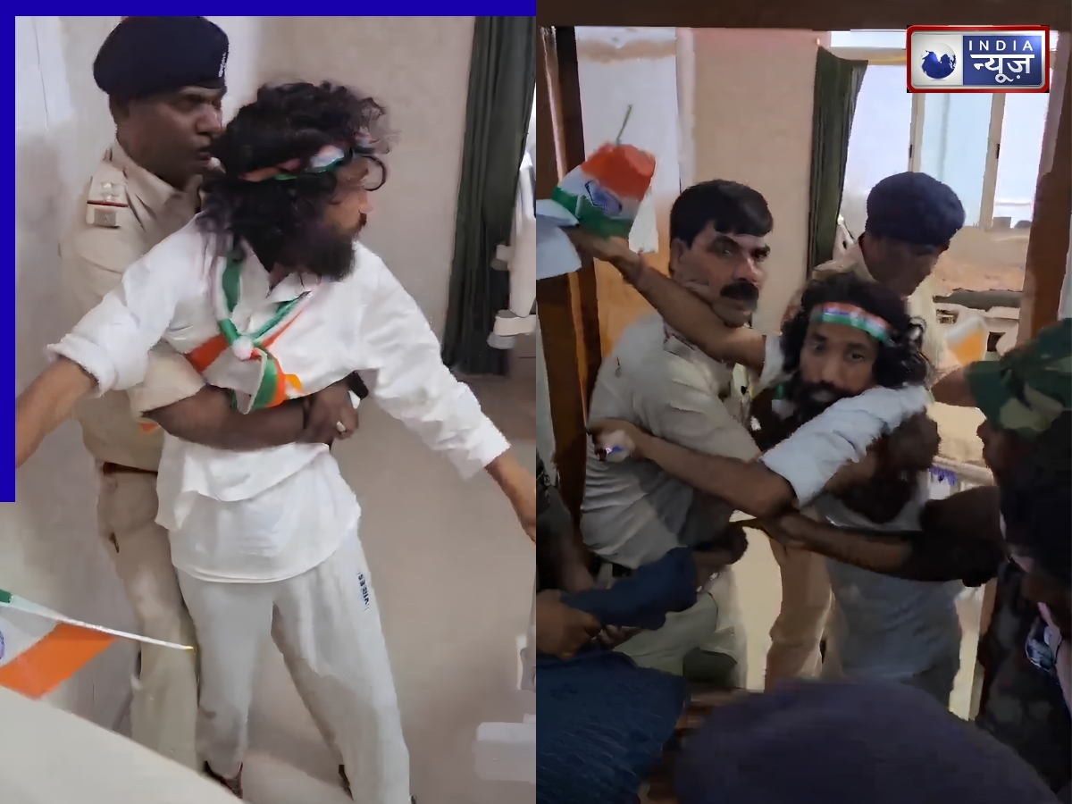 ‘यह कैसी आजादी है?’ छात्र नेता Devendra Nath Mahto की पुलिस से झड़प, कार्यक्रम में जाने से रोका