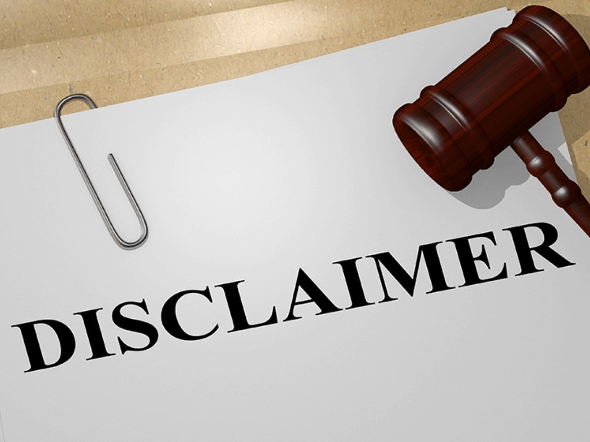 disclaimer - Photo Gallery