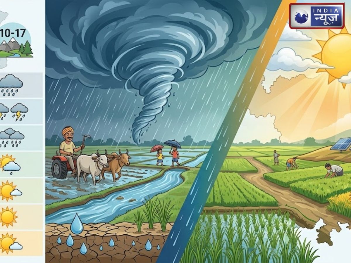Haryana Weather Forecast: हरियाणा वालों के लिए मौसम का नया अपडेट, 11 अगस्त से बारिश का दौर; 17 तक जानें पूरा हाल