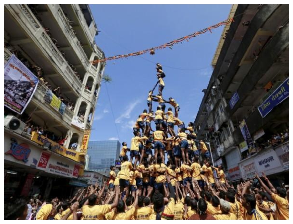 Dahi Handi of Mumbai - Photo Gallery
