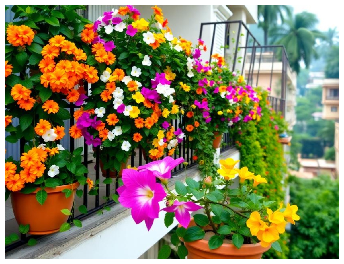 With proper care, the garden will bloom throughout the rainy season - Photo Gallery